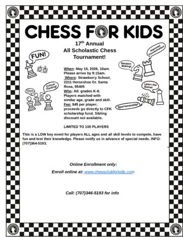 All Scholastic Chess Tournament flyer 2026